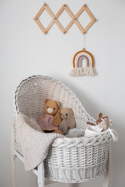 Free photo baby toys arrangement indoors