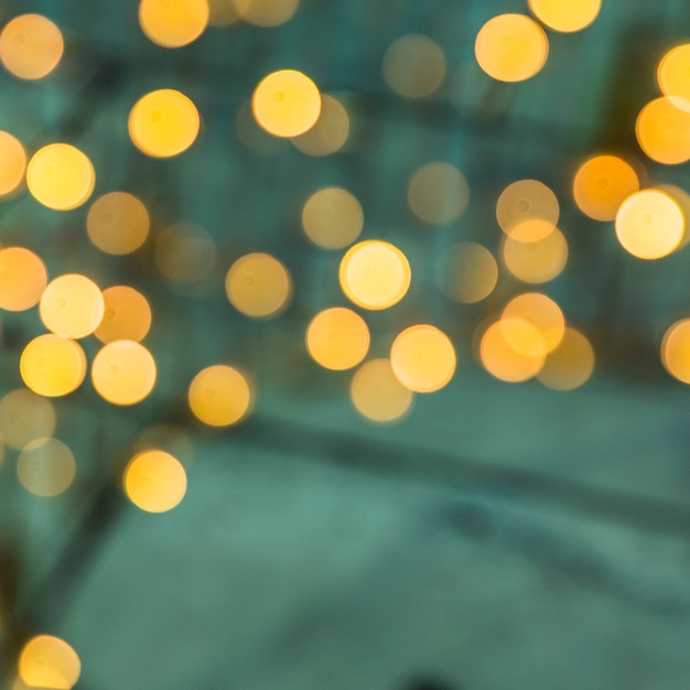 Backdrop of an illuminated bokeh light