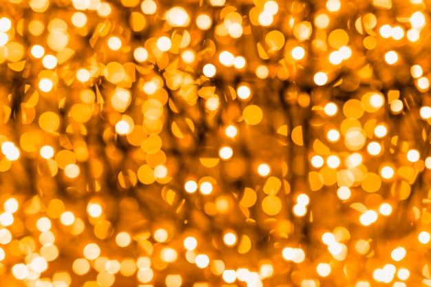 Backdrop of an illuminated glowing bokeh