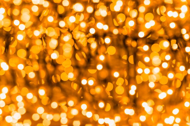 Backdrop of an illuminated glowing bokeh