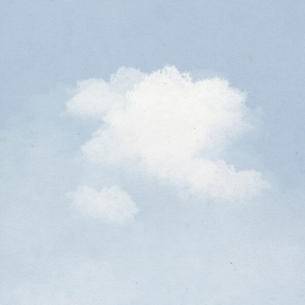 Background cloud on blue sky illustration