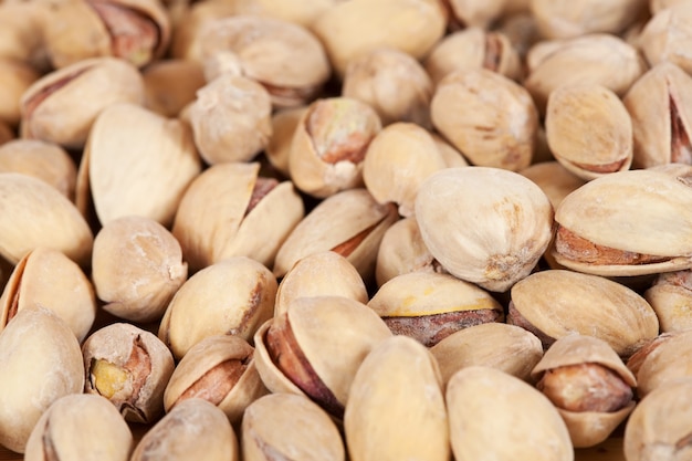 Background of  pistachios