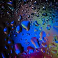 Free photo background rain drops close up