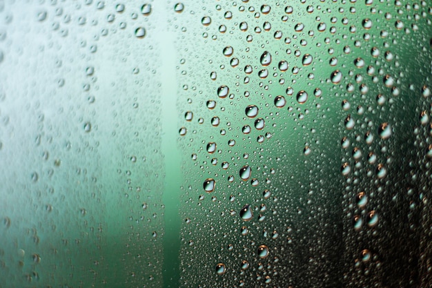Foto gratuita gocce di pioggia di sfondo si chiudono