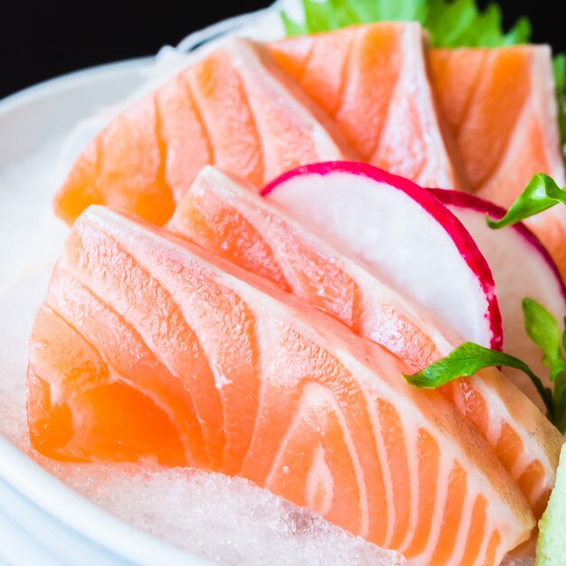 фон лосося сашими оранжевый традиционный