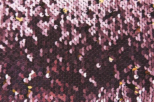 Background of seamless shiny sequins