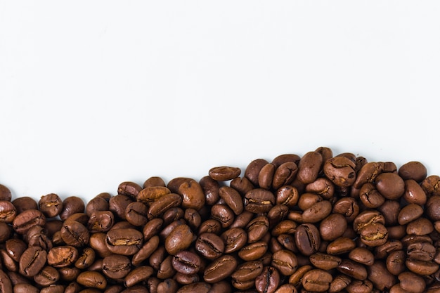 Background with coffee beans