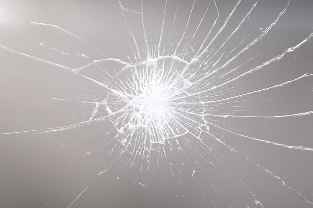 Background with cracked glass texture