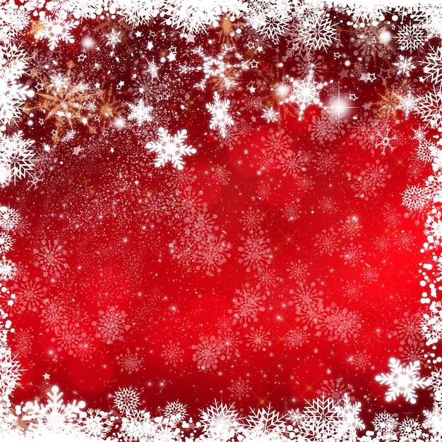 Рождественские фон с боке огни и звезды