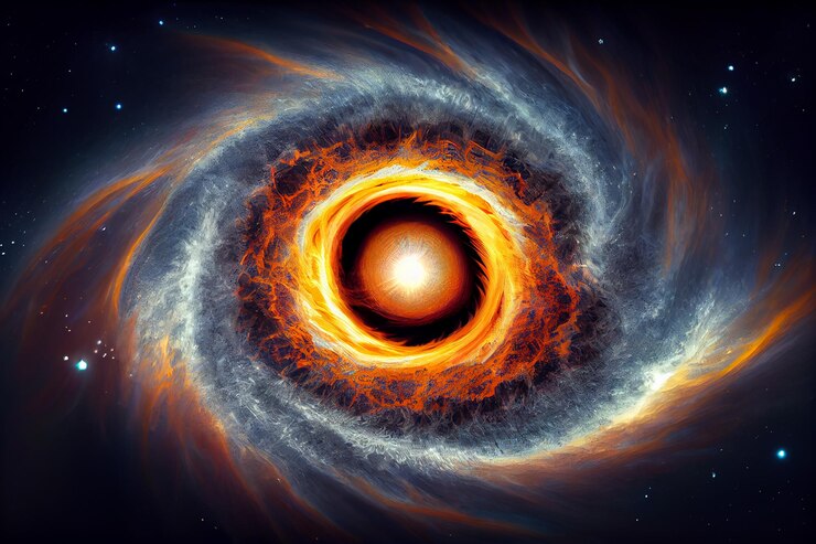 Free Photo backgrounds star galaxy nature astronomy abstract exploding generative ai