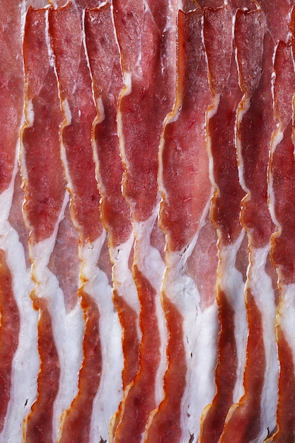 Free photo bacon background