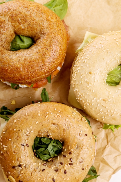 Panino al bagel