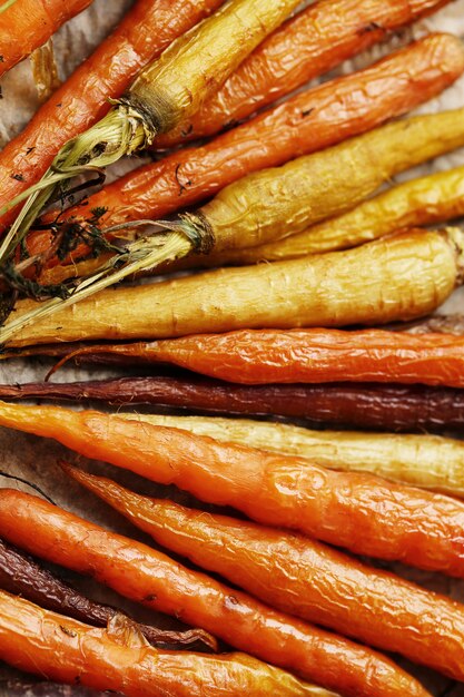 Baked carrots