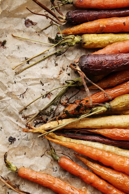 Baked carrots