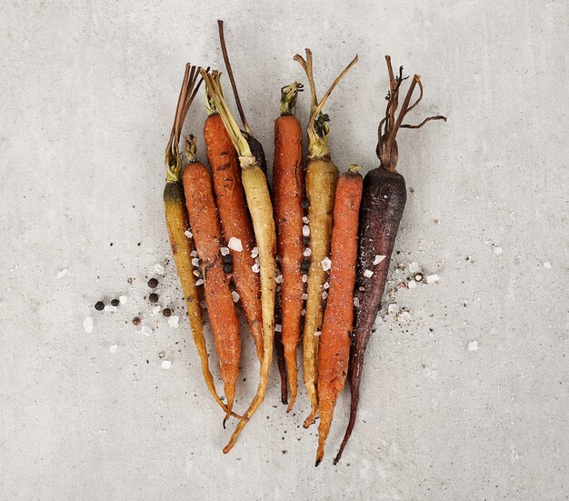 Baked carrots