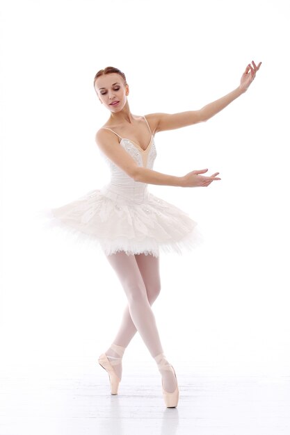 Ballerina performing