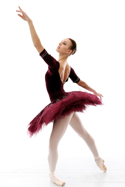 Ballerina performing