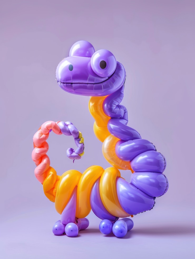 Free Photo balloon twist shaped like dragon