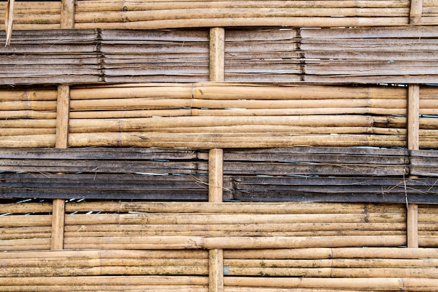 竹の壁の背景