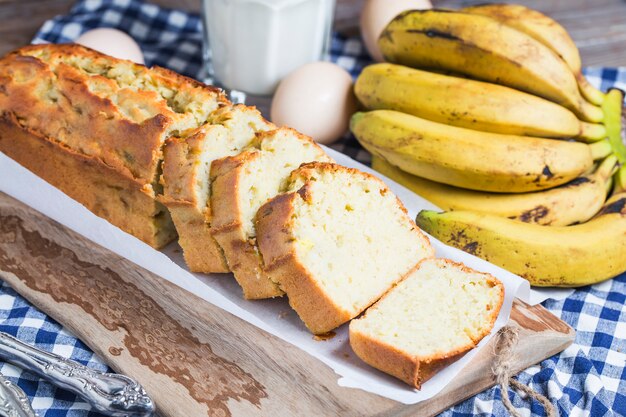 Banana pound cake