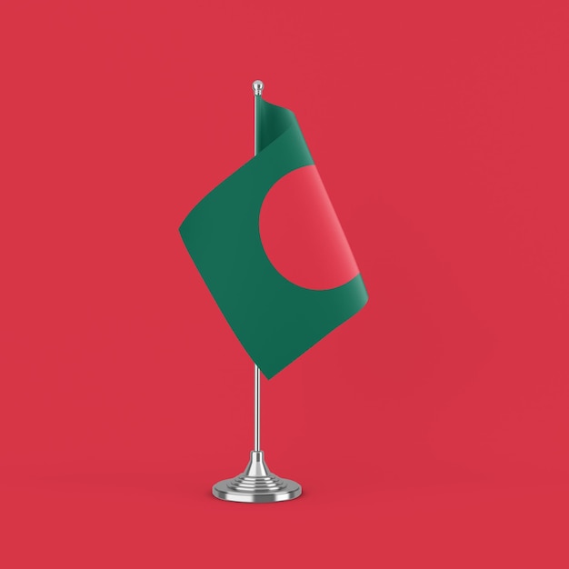 Free photo bangladesh flag