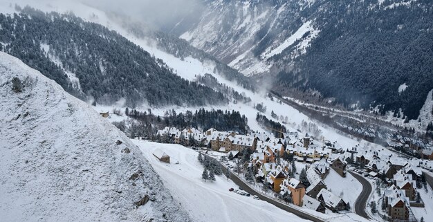 Baqueira on a gelid morning