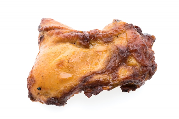 バーベキューの肉鶏の家禽パス