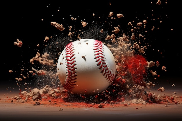 Free photo baseball ai generated image