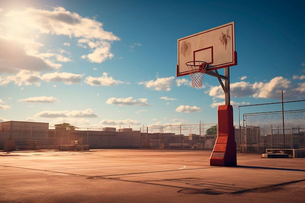 Concetto di gioco di basket