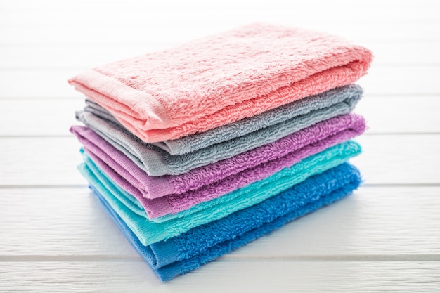 Free photo bath towel