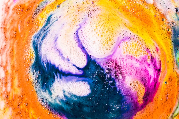 Free photo bathbomb body care bubble bath background