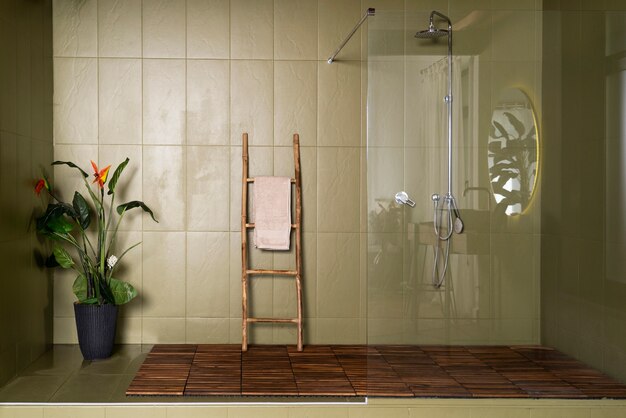 Bathroom interior design for zoom calls