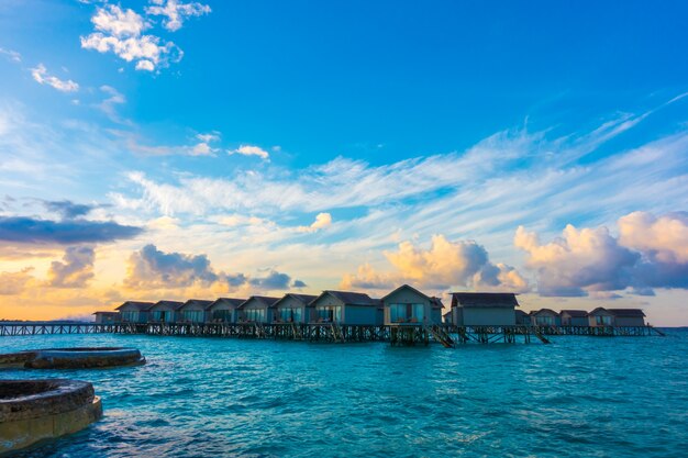 beach lagoon landscape relaxation sea