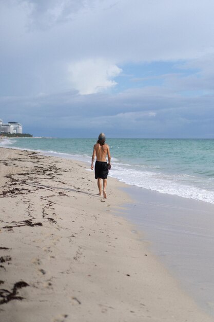 Beach Miami Florida USA, coastline