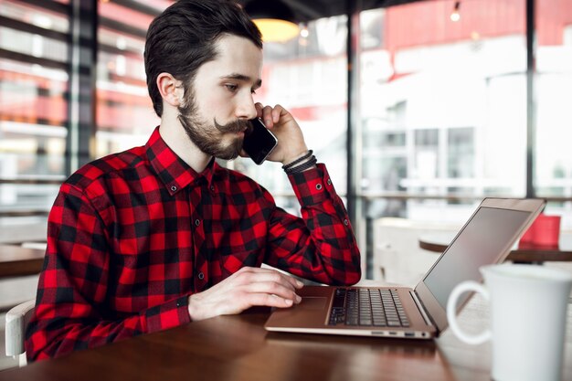 bearded businessman background business beard