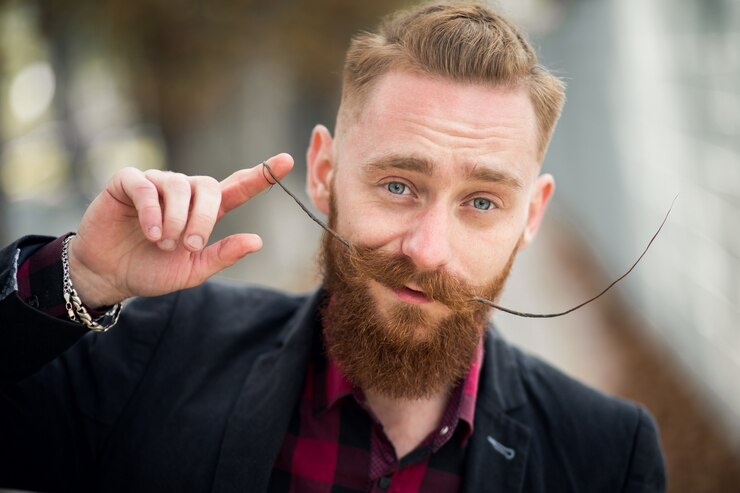 Free Photo bearded man
