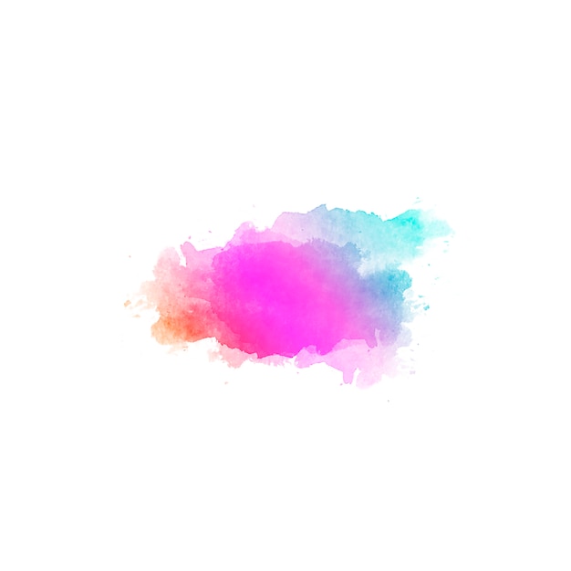 Beautiful abstract background of hand drawn water color spots