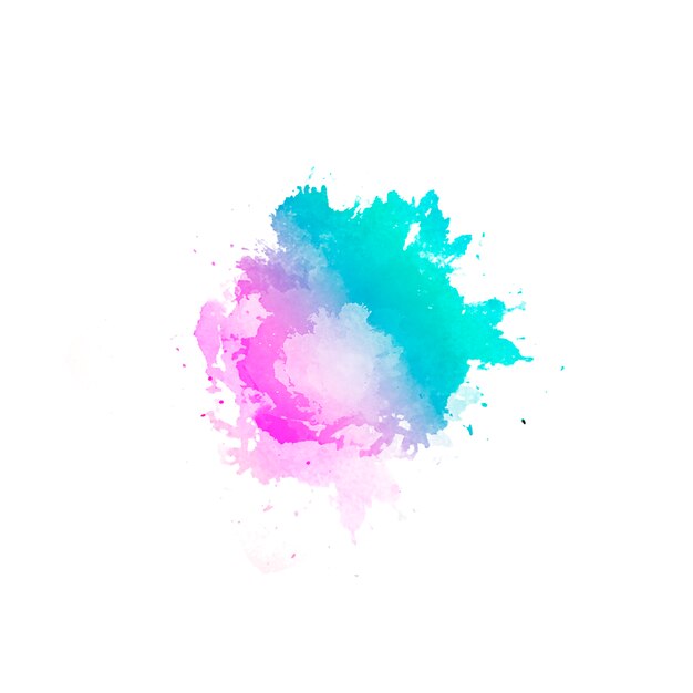 Beautiful abstract background of hand drawn water color spots