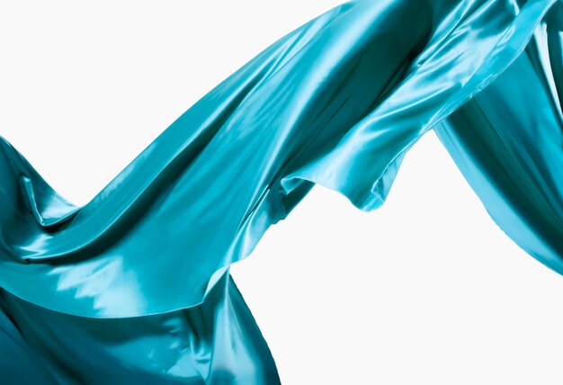 Beautiful abstract silk concept with copy space