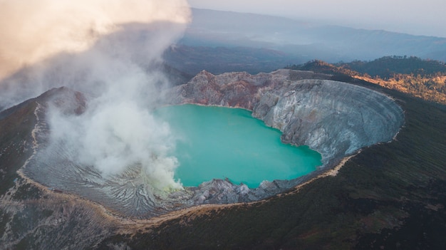 Beautiful aerial shot