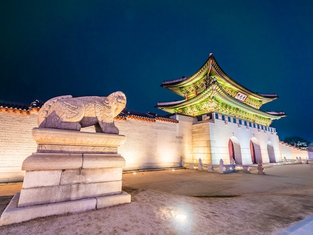 景福宮の美しい建築物