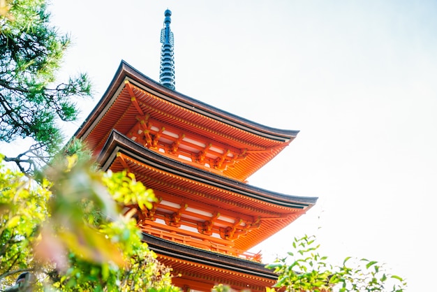 清水寺、京都、日本の美しい建築