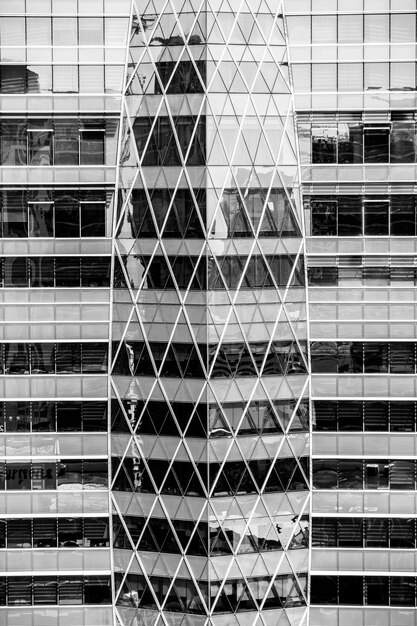 美しい建築物の窓の建物パターン