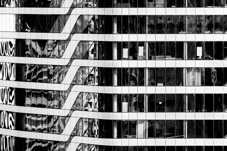Free Photo beautiful architecture window building pattern