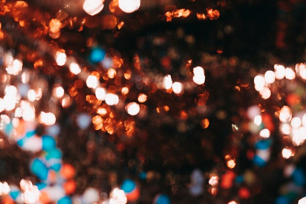 Beautiful bokeh lights background