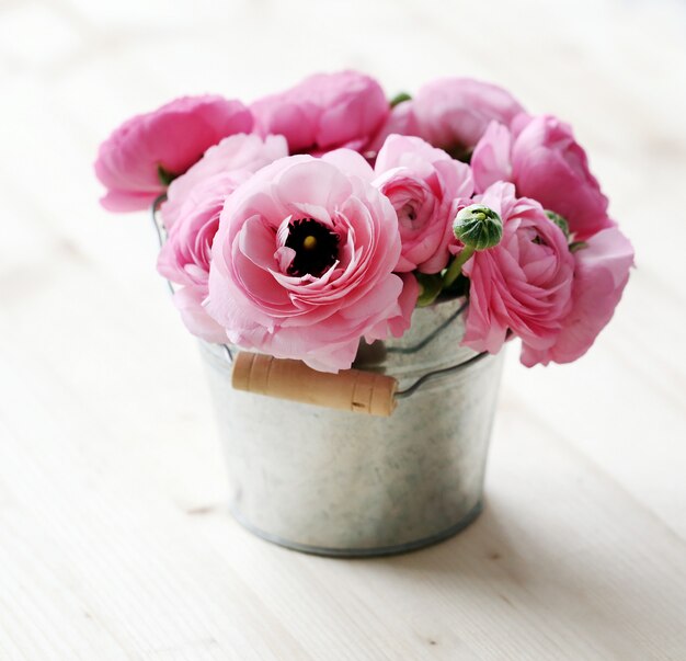 Beautiful bouquet on the table