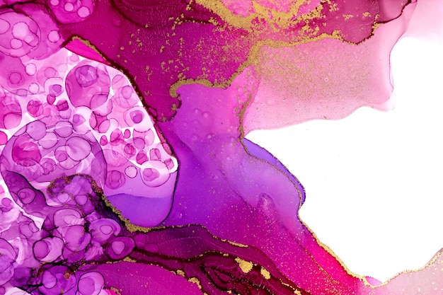 Красивый бордовый цвет акварель узор макро мыть рисунок текстуры с каплями