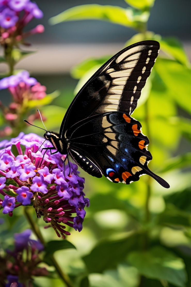 Free Photo beautiful butterfly in nature