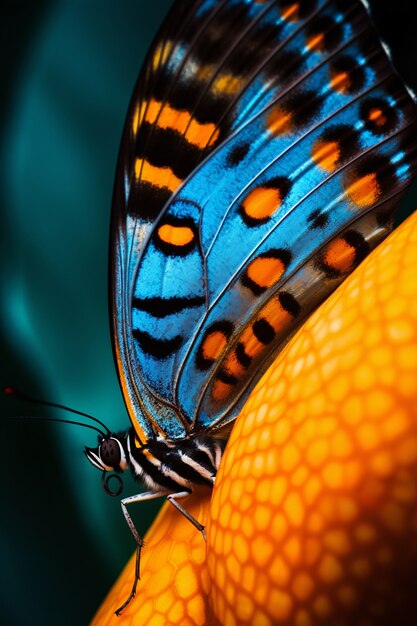 Beautiful butterfly in nature