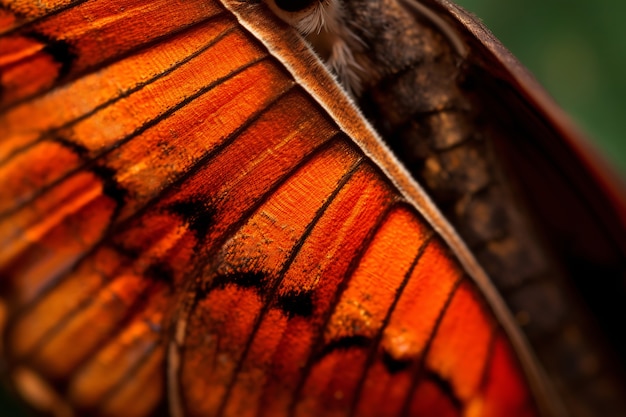 Free photo beautiful butterfly in nature